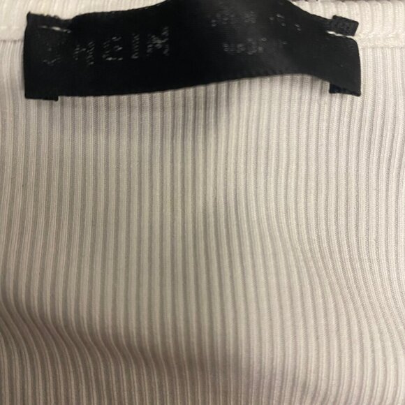 🔥 SHEIN “NEXT” Y2K Graphic Ribbed Cropped Tank Top (Size S) - Picture 5 of 6